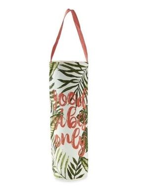 Design Imports Wine Tote Bag - Good Vibes Only